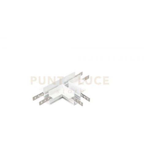 CONNESSIONE 3 VIE DA INCASSO BIANCO PER BINARIO SQUARE INCASSO