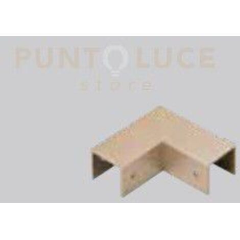 CONNESSIONE ANGOLARE COMPLEMENTARE ORO PER SITEMA BINARIO 7X7CM