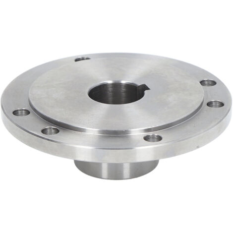 Connessione mandrino in acciaio al manganese ad alta flangia per tornio da 125 mm per K11‑125 K12‑125 K72‑125 25 mm/1 pollice