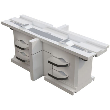 Connettore 2 Binari Plastica Colore Bianco