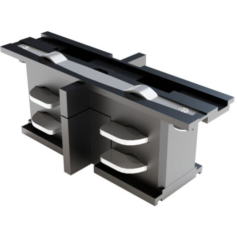 Connettore 2 Binari Plastica Colore Nero