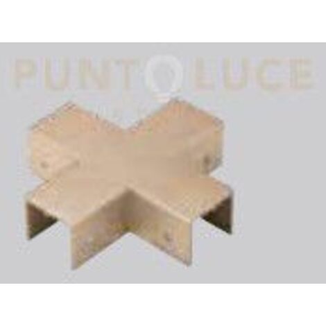 CONNETTORE A 4 "X" COLORE ORO PER GIUNZIONE MECCANICA PER SISTEMA BINARIO