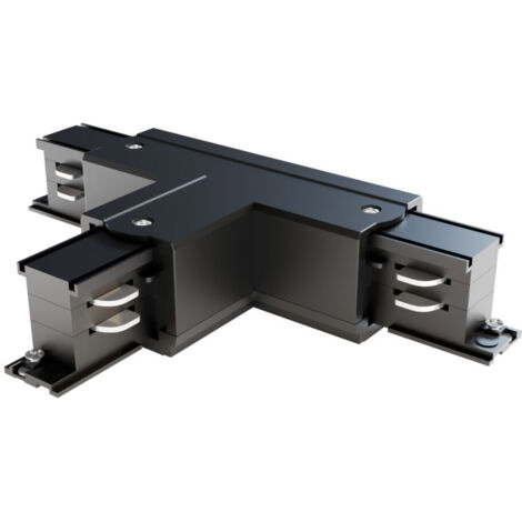 Connettore A T Sinistro Plastica Nero