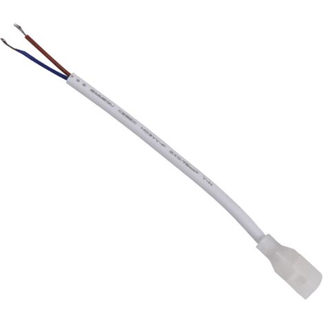 Connettore alimentazione LED Neon 12mm 2 pin 12-24V 3A Polux