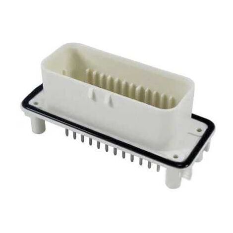 Connettore AmpSeal femmina 35 vie bianco da circuito stampato con pin dorato