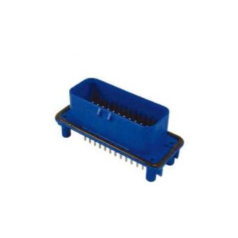 Connettore AmpSeal femmina 35 vie blu da circuito stampato