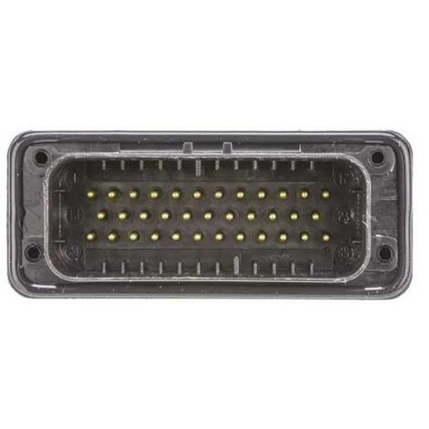 Connettore AmpSeal femmina 35 vie nero da circuito stampato con pin dorati