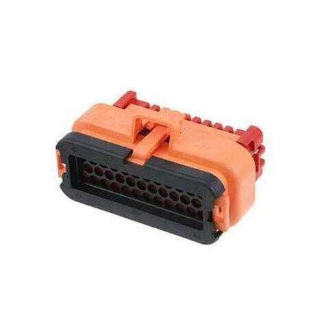 Connettore AmpSeal maschio porta femmina 35 vie arancio