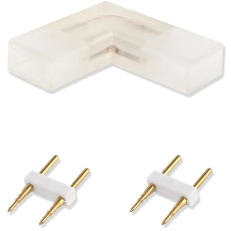 connettore angolare a L curva 90 gradi per striscia led 5050