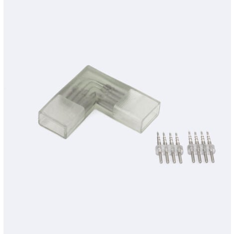 EFECTOLED Connettore Angolare per Striscia LED RGB 220V AC SMD IP65 RGB