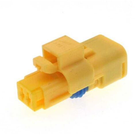 Connettore APTIV Sicma Miniseal maschio 2 vie giallo