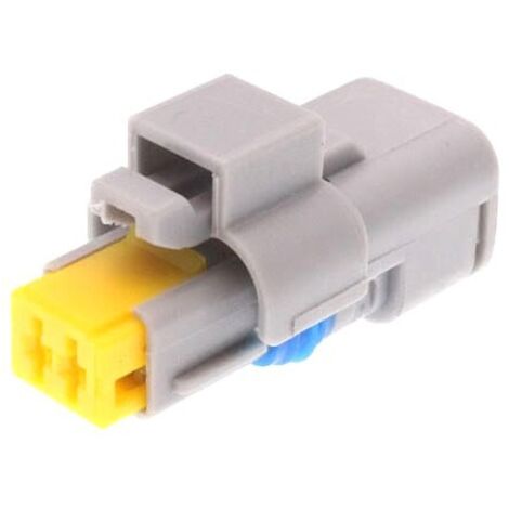 Connettore APTIV Sicma Miniseal maschio 2 vie grigio