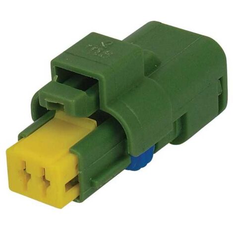 Connettore APTIV Sicma Miniseal maschio 2 vie verde