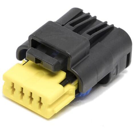 Connettore APTIV Sicma Miniseal maschio 4 vie nero