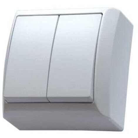 CONNETTORE BIS ON/OFF CANDELA ŁN-2B BIANCO