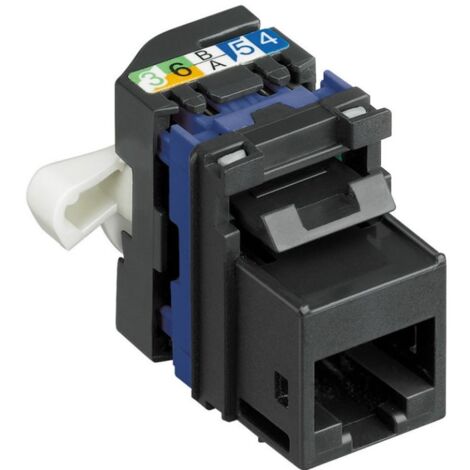 Connettore Bticino RJ45 con attacco universale keystone C9079KC6