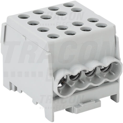 Connettore compatto per sbarre, grigio 6-35mm2 125A