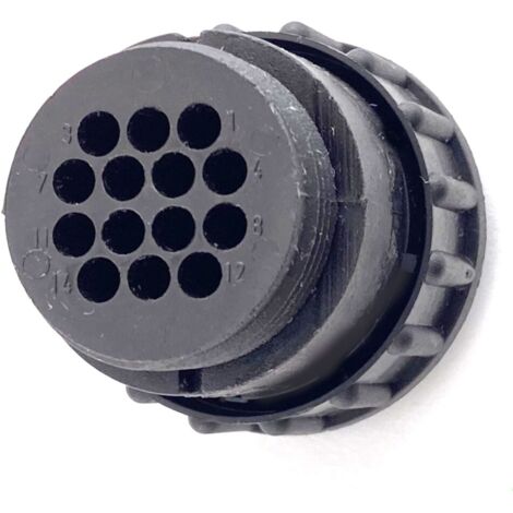 Connettore CPC femmina porta maschio 14 vie