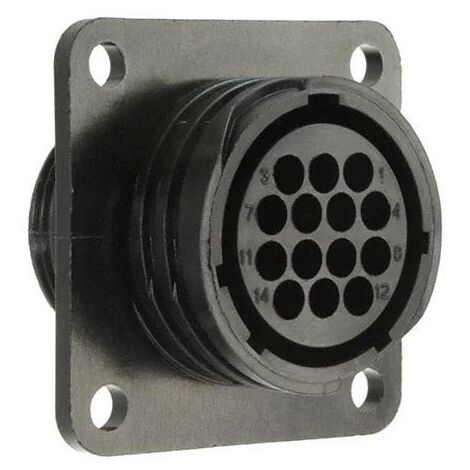 Connettore CPC maschio porta femmina 14 vie da pannello