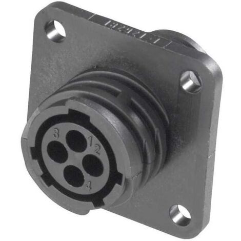 Connettore CPC maschio porta femmina 4 vie da pannello
