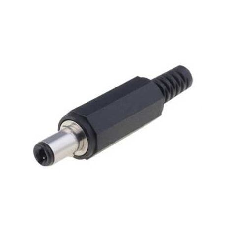 Connettore DC maschio esterno 5,5 interno 2,5