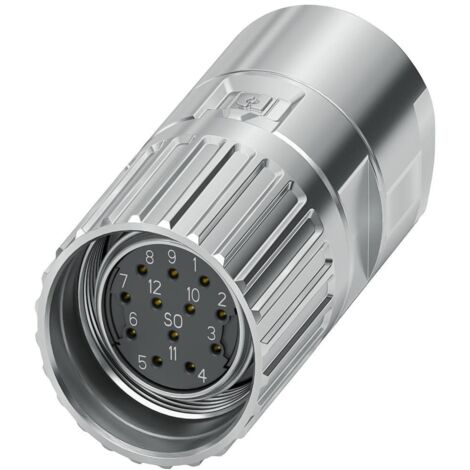 Connettore di segnale M23 - serie RF 1069313 M23-12S2N8A80DU Phoenix Contact Contenuto: 1 pz.