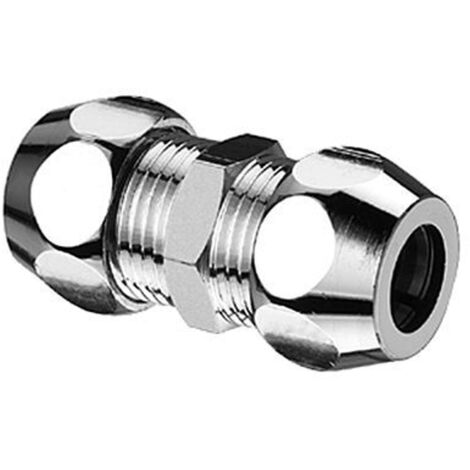 Connettore doppio diritto 3 / 8Zx3 / 8Zx10mm