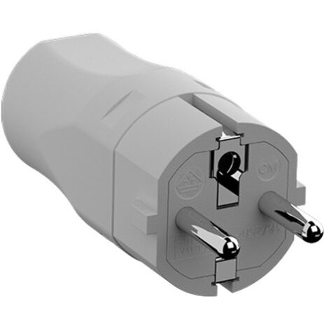 Connettore elettrico bachmann CEE 7 7 grigio 78 mm