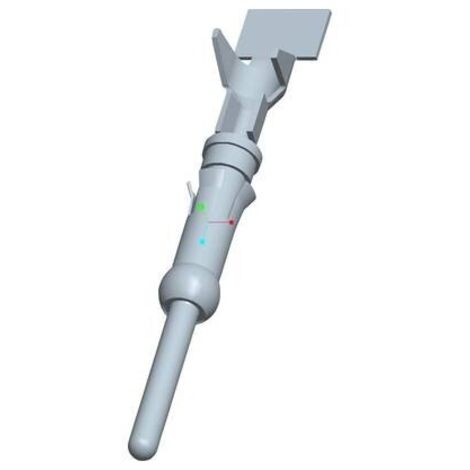 Connettore elettrico te connectivity 66566-7 ottone finitura stagno 13 A