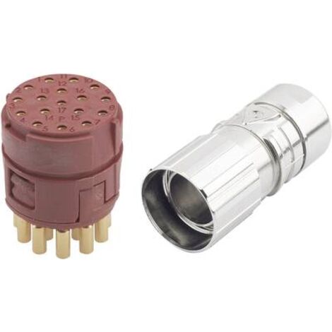 Connettore EPIC® M23 a 17 poli in set 75009706 EPIC® KIT M23 D6 17-POL FEMALE LAPP Contenuto: 1 KIT