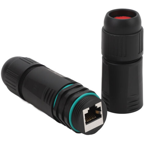 Connettore Ethernet RJ45 femmina a IP68 - Adattatore di estensione impermeabile per cavo LAN Cat6 (Starlink)