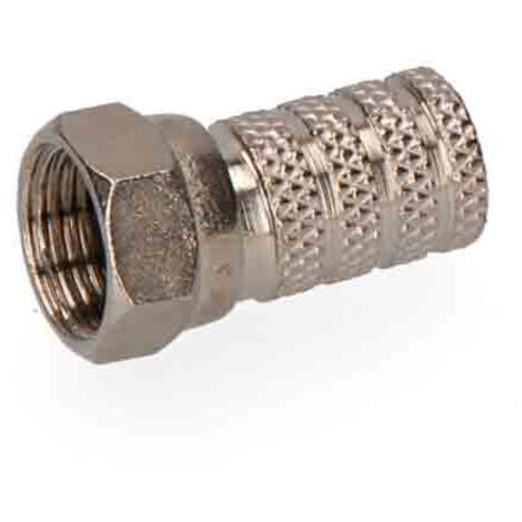 Connettore "F" EDM Parabolico Metallico