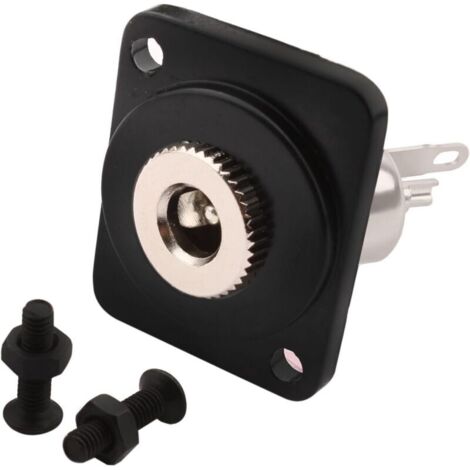 Connettore femmina di alimentazione CC da 5,5 x 2,1 mm, connettore CC da 12 V, connettore a saldare, connettore femmina per pannello CC, connettore a saldare