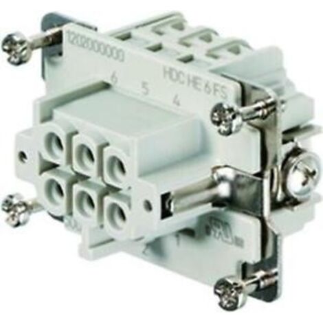 Connettore Femmina Hdc He 6 Fs ( WEIDMULLER cod. 1200200000 )