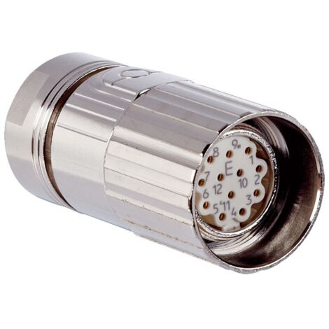 Connettore femmina Sick per encoder M23 12 Poli Dritto 6027538