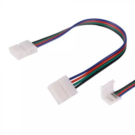 CONNETTORE FLESSIBILE STRISCIA LED 5050 RGB