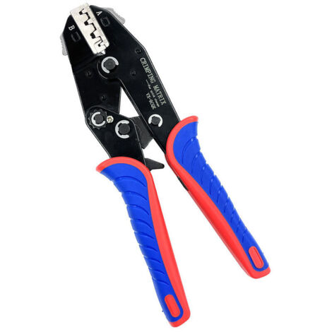 Connettore fotovoltaico a sgancio rapido MC4, intervallo di crimpatura 2,5-6 mm2, nero, rosso e blu VK-2546