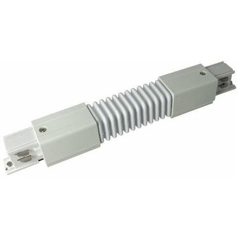 Connettore Giunto Lineare Lungo Forma I Colore Bianco Per Barra Sistema Binario Trifase CB40103