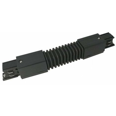 Connettore Giunto Lineare Lungo Forma I Colore Nero Per Barra Sistema Binario Trifase CB40203