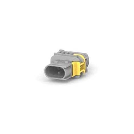 Connettore Heavy Duty Sealed 1.5X0.63 porta maschio 3vie grigio
