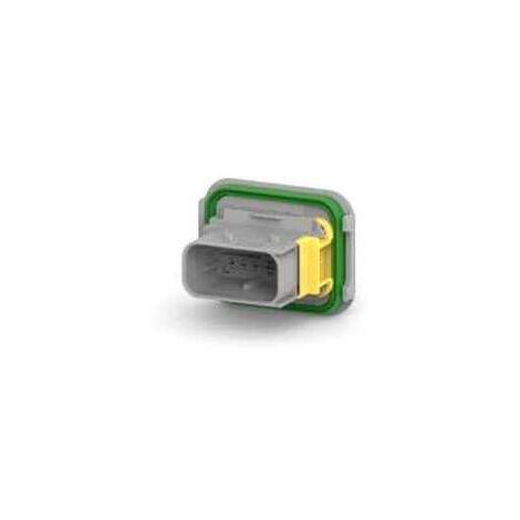 Connettore Heavy Duty Sealed 1.6X2.8 porta maschio 10vie grigio