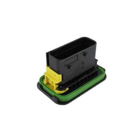 Connettore Heavy Duty Sealed 1.6X2.8 porta maschio 15vie nero
