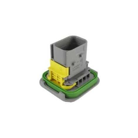 Connettore Heavy Duty Sealed 1.6X2.8 porta maschio 7vie grigio