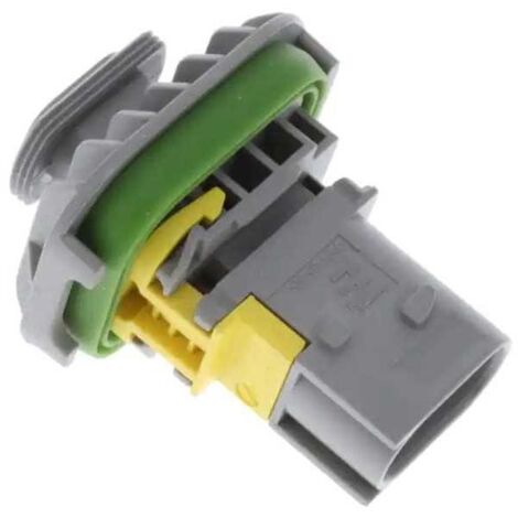 Connettore Heavy Duty Sealed 2.8X0.8 porta maschio 2vie grigio