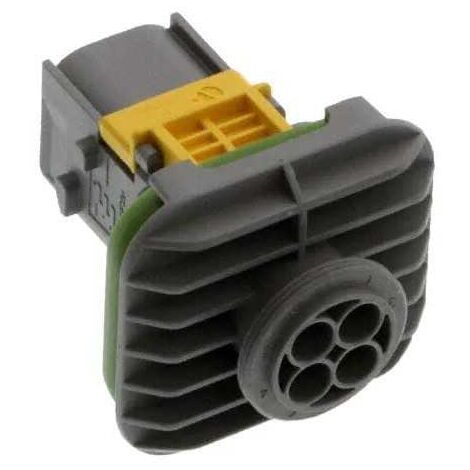 Connettore Heavy Duty Sealed 2.8X0.8 porta maschio 4vie grigio