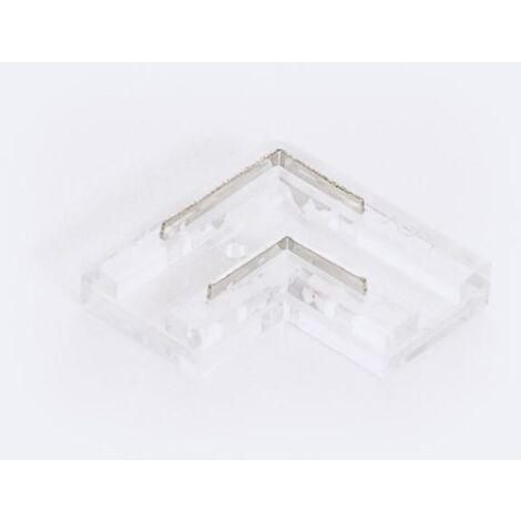 Connettore Hippo Mini ad L per Striscia LED COB  IP20 8 mm