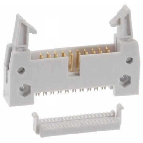 Connettore IDC maschio da flat 20 vie con estrattori