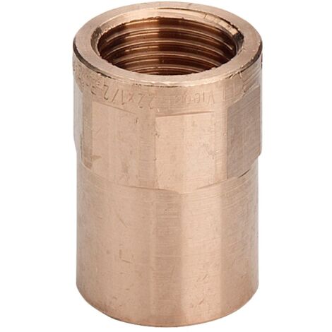 CONNETTORE IN OTTONE CU MANICOTTO A SALDARE 28MM X 1 VIEGA