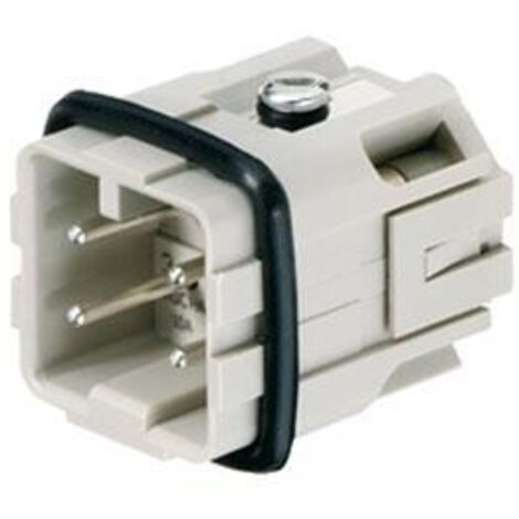 Connettore inserto Maschio Weidmuller HDC 3P+T 16A 400V 1498100000