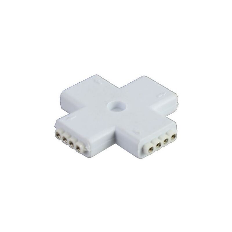 Image of Jandei - Connettore a x 90º led rgb 10mm 4pin